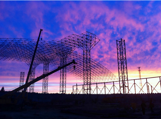 铁力网架工程结构