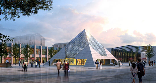 铁力金字塔网架