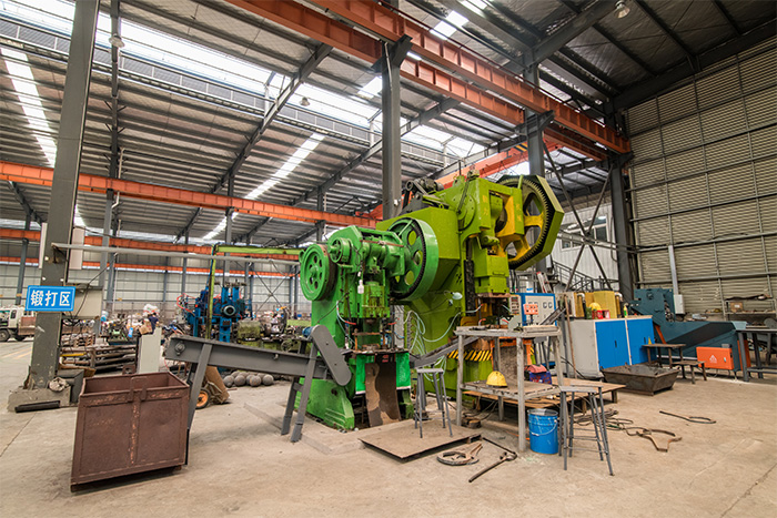 铁力网架配件-锥头加工车间